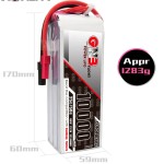 GNB 22.2V 6S 6500/8000/10000mAh Lithium Polymer Battery for Drones RC Helicopters Cars Boats XT60 XT90 XT150 Accessory